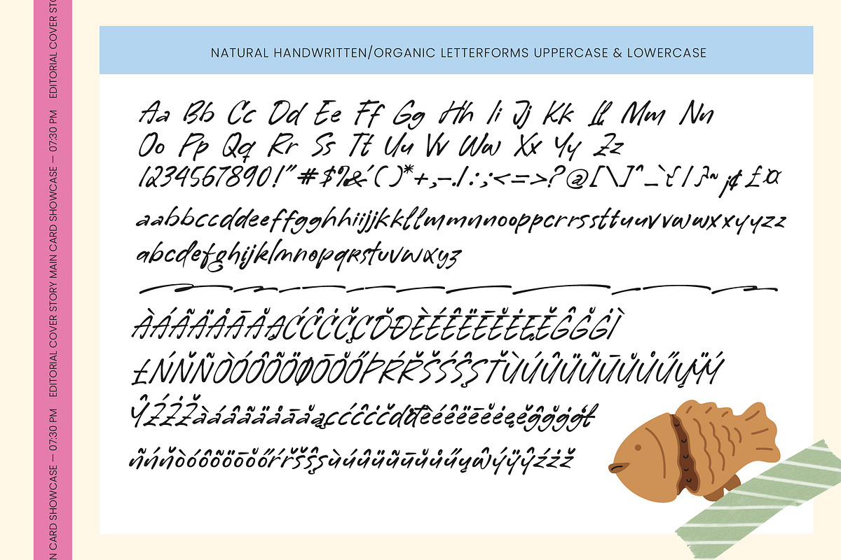 Bellora Darling Natural Handwritten, a Script Font by Letterena Studios Script (Photo 8 of 15)