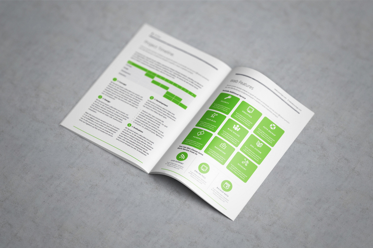 Brochure / Catalog Mock-Up, a Print Template by MassDream (Photo 7 of 20)