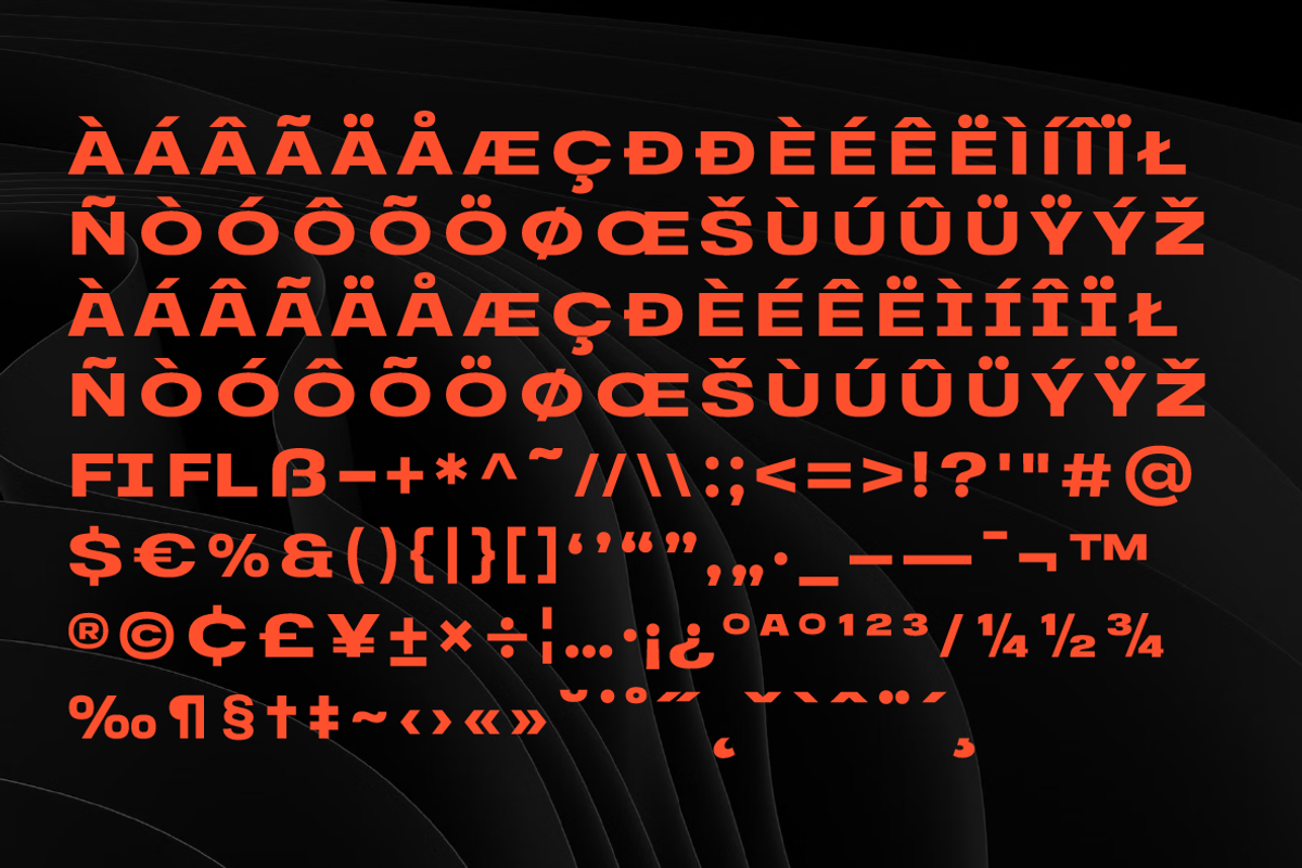 Bigmen All Caps Font, a Sans Serif Font by Yukita Creative (Photo 11 of 11)