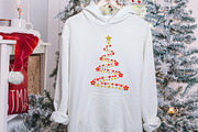Christmas Tree of Stars Png, an Illustration by designcity5 (Thumbnail 8 of 8)