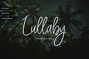 Lullaby Monoline Font, a Script Font by n.A Studio (Thumbnail 1 of 9)