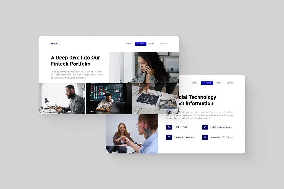 Financial Technology Keynote, a Presentation Template by Annora Studio (Photo 2 of 5)