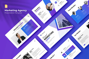 Digital Marketing Agenc Presentation, a Presentation Template by Fit-tee