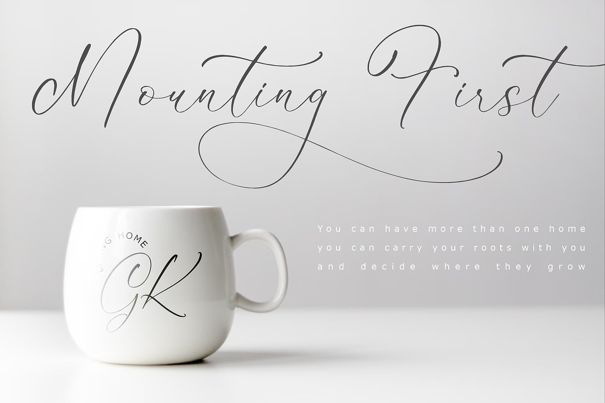 Handesa Mornites Elegant Script, a Script Font by Storytype Studio (Photo 2 of 15)