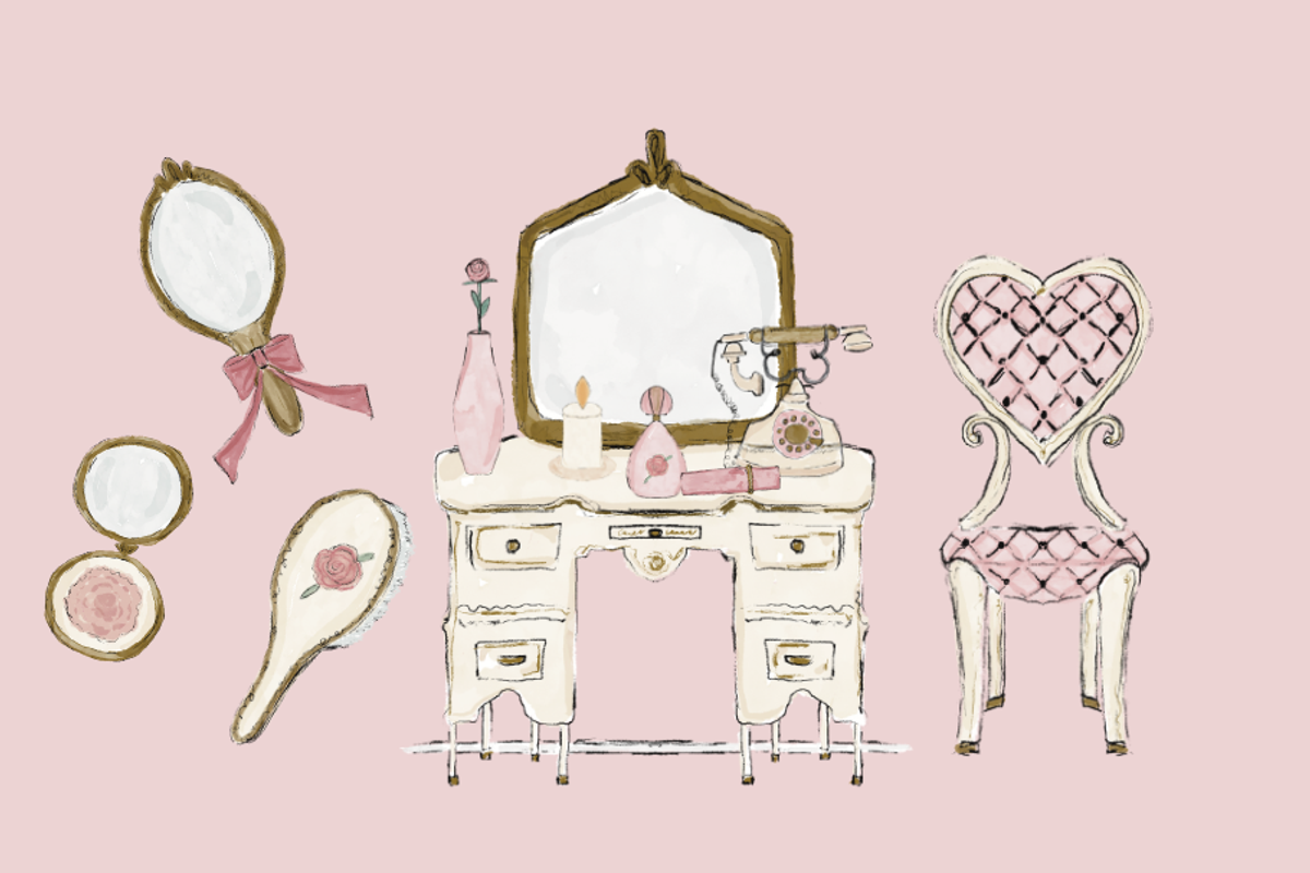 Vintage chic beauty fashion, an Object Illustration by Carabeatricestudio (Photo 4 of 4)