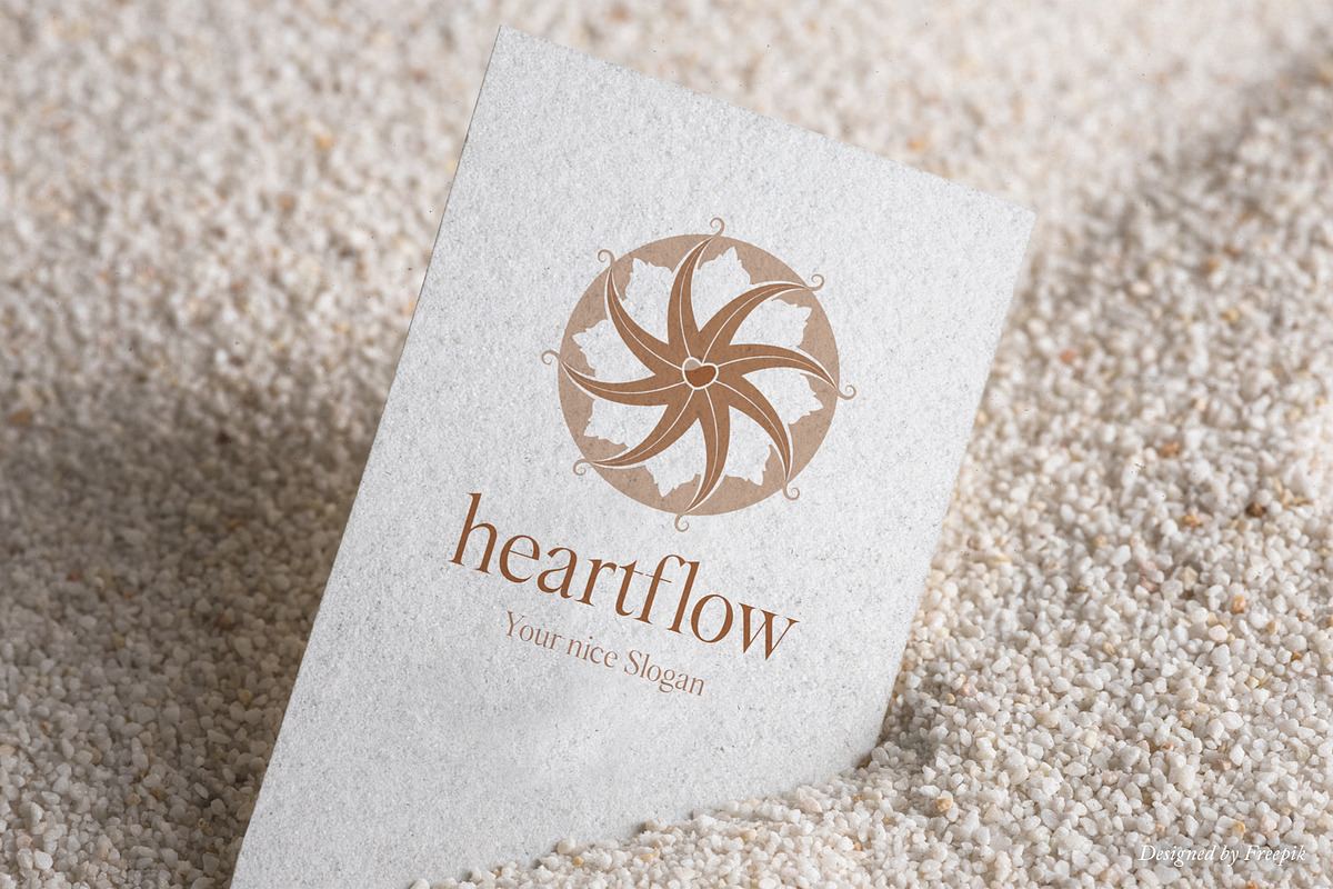 Mindful Mandala Logo Pack Canva & AI preview 3