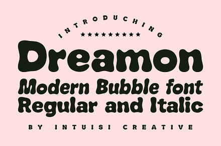 Dreamon | Professional Bubble Font