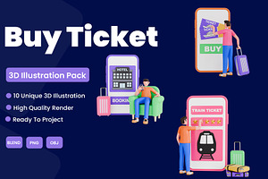 3D Buy Ticket Pack