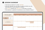 Tutoring Organizer & Lesson Planner, a Templates & Theme by MondaySpark (Thumbnail 4 of 7)