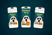 Halloween Party Event Flyer Set, a Flyer Template by The Good Store (Thumbnail 2 of 2)