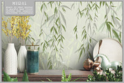 Fresco collection Green Veil, a Wallpaper Graphic by Natalia0307 (Thumbnail 6 of 13)