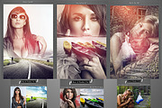 9 Style Double Exposure Template, a Texture Graphic by MithunLekson (Thumbnail 4 of 5)