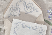 Wedding clip art blue baroque frames, a Decorative Illustration by GrafikBoutique (Thumbnail 11 of 11)