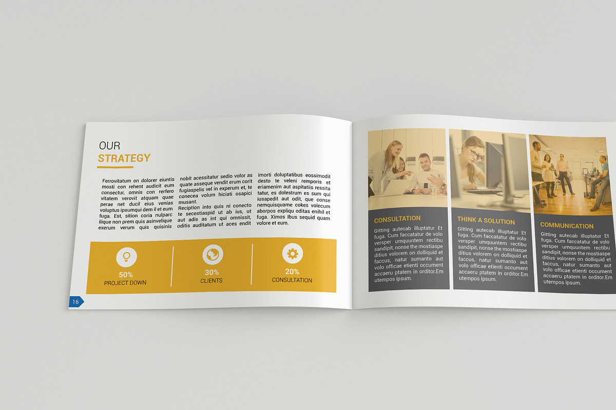 A5 Company Profile, a Brochure Template by BoriesBechker (Photo 9 of 13)