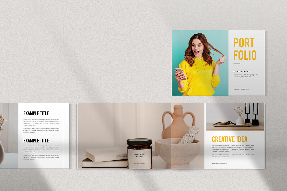 Clean Portfolio Template, a Templates & Theme by evgenystudio