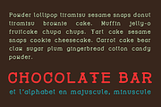 Hackney Night - Font, a Slab Serif Font by David is Creative (Thumbnail 3 of 4)