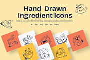 Ingredient Icons, an Outline Icon by Vectors Market (Thumbnail 1 of 8)