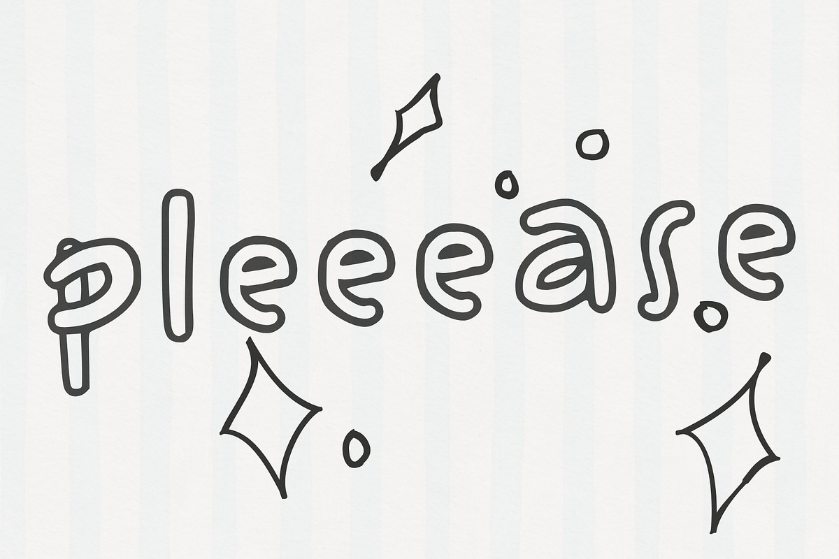 Spaghetti. Handwritten font duo, a Handwritten Font by PaperJamLab (Photo 3 of 14)