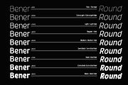 Bener Rounded - Sans Serif Rounded D, a Sans Serif Font by Afkari Studio (Thumbnail 3 of 12)