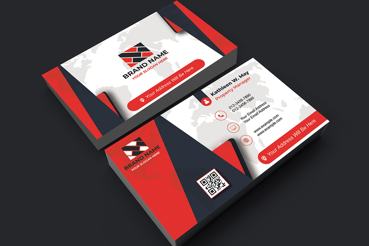 Elegant Minimal Card Template preview 5