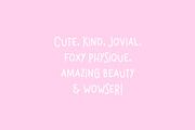My Only Sunshine Font, a Sans Serif Font by Miss Tiina (Thumbnail 4 of 5)