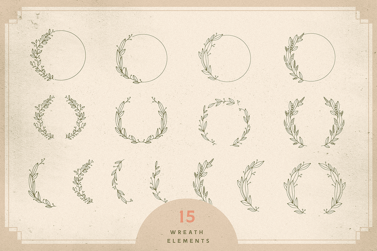 Tiny Botanicals | Wild Flowers Pack, an Illustration by GRPXSTORE (Photo 5 of 7)