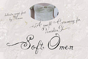Soft Omen: Delicate Script Font, a Script Font by Mneme (Thumbnail 1 of 9)
