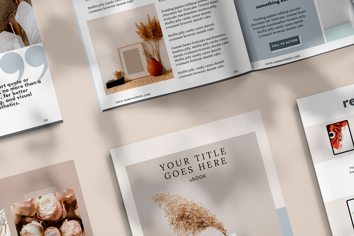 eBook Canva Template - ASTRID, a Magazine Template by Studio Next (Photo 6 of 15)