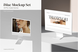 IMac Mockup Set