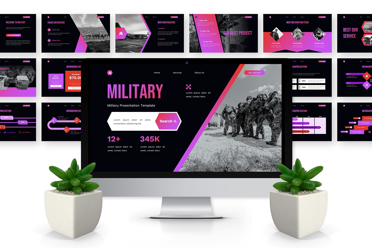 Military - Military Powerpoint preview 2