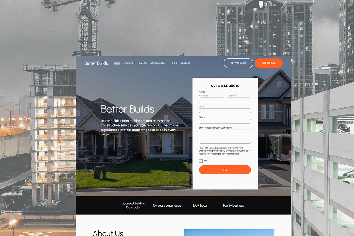 Trades - Squarespace Template, a Squarespace Template by Gem Media (Photo 3 of 4)