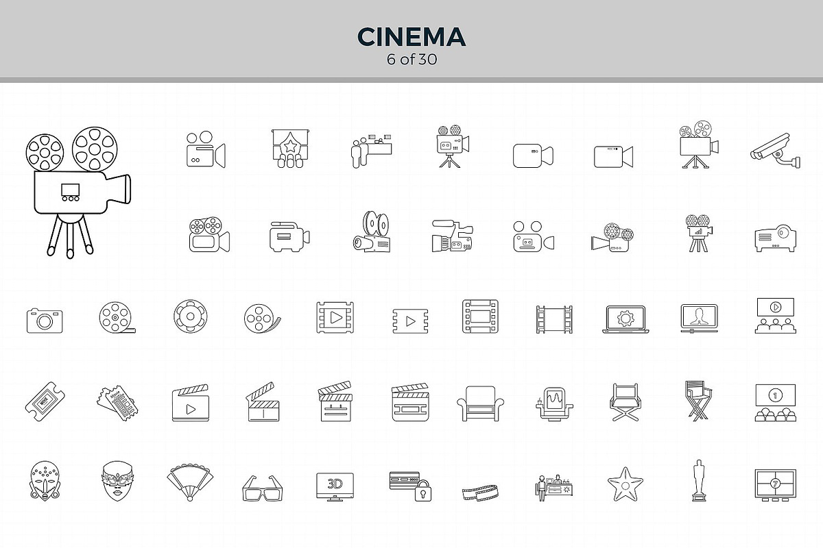 Jumbo Line Icons Pack, an Outline Icon by Jumbo Icons (Photo 8 of 48)