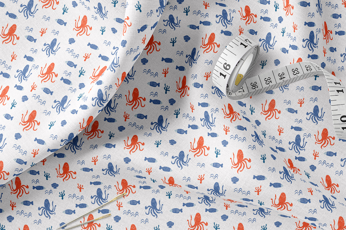Scandinavian Kids Seamless Patterns, a Pattern Graphic by Oksana Dovhopol Art (Photo 2 of 15)