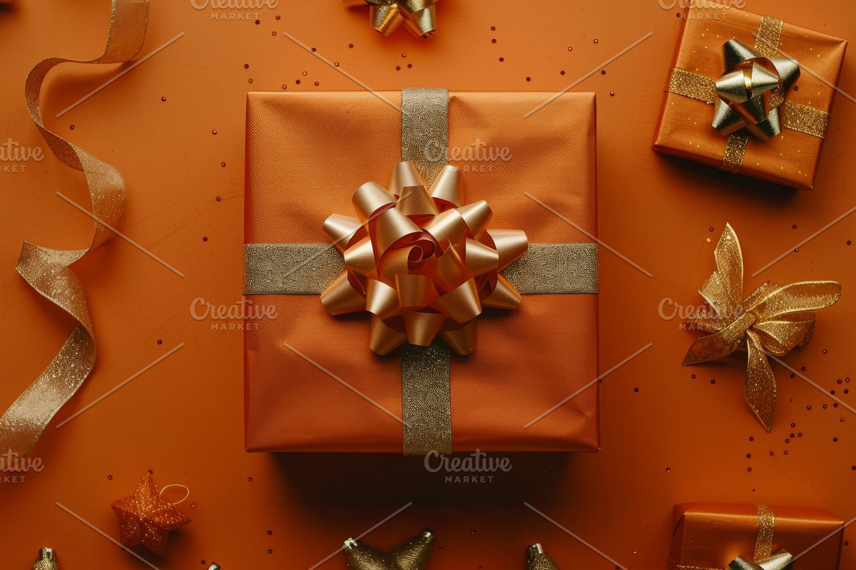 161 Gift boxes, a Holiday Photo by Handmadefont (Photo 135 of 164)