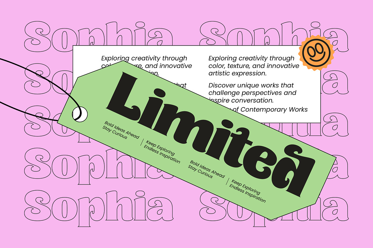 Bahlie Groovy Bold Display Serif, a Serif Font by timelesstype.co (Photo 6 of 10)