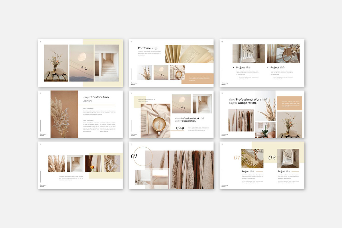 BEIGE - Minimalist Powerpoint, a Presentation Template by Robs Daily Design (Photo 5 of 7)