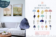 Abstract Tree Maker Kit - Procreate, a Brush Add-On by White Lane Studio (Thumbnail 3 of 8)