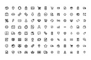 E-Commerce & Shopping Line Icons, an Outline Icon by gstudiovect21 (Thumbnail 3 of 5)