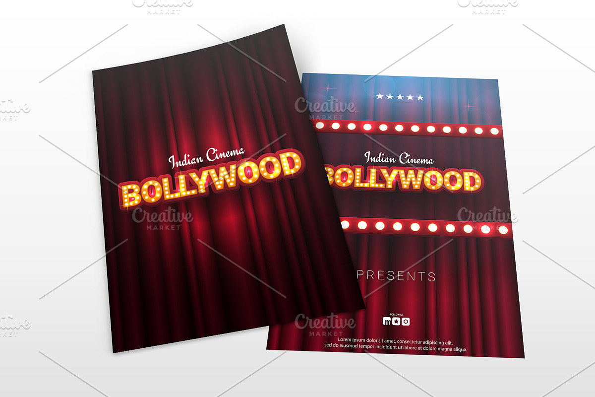 Bollywood Posters for Indian Cinema, a Flyer Template by Leo Edition (Photo 2 of 4)