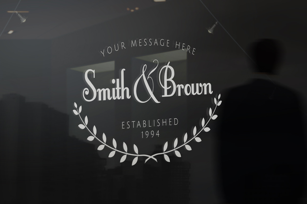Logo mock-ups template preview 5