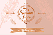 Pretty Premade Branding & Logo Kit, a Branding & Logo Template by Laras Wonderland (Thumbnail 2 of 9)