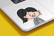 Character Doodle Stamp Procreate, a Brush Add-On by Pixel Picasso Studio (Thumbnail 9 of 11)