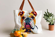 Caricature Cartoon British Bulldogs, an Animal Illustration by PrintHaven Designs (Thumbnail 8 of 9)