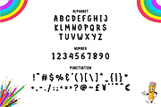Kiddo Handmade - Cute Kids Font, a Sans Serif Font by KiddoGlyphs Studio (Thumbnail 4 of 5)