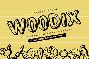 Woodix Font