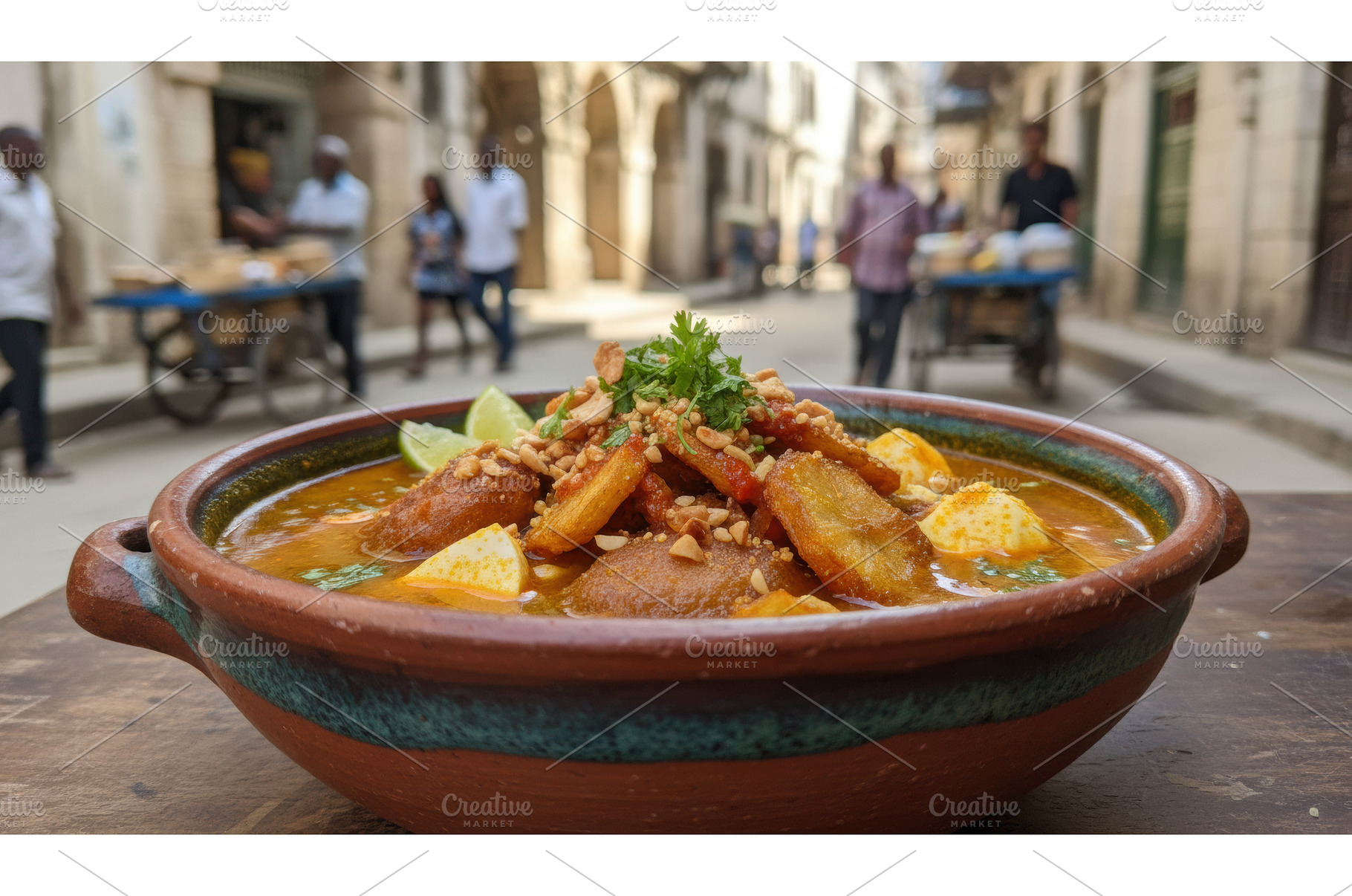 Close up of a deep, rustic, a Food & Drink Photo by Igor Tichonow