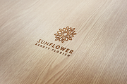 Sunflower logo design, a Branding & Logo Template by mouze_art (Thumbnail 3 of 4)