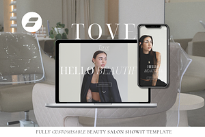 Showit Beauty Website Template |Tove, a Websites & App Template by Elska Studiø