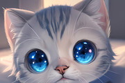 Procreate Cute Chibi Cats Stamps, a Brush Add-On by OneBerryCreations (Thumbnail 3 of 7)