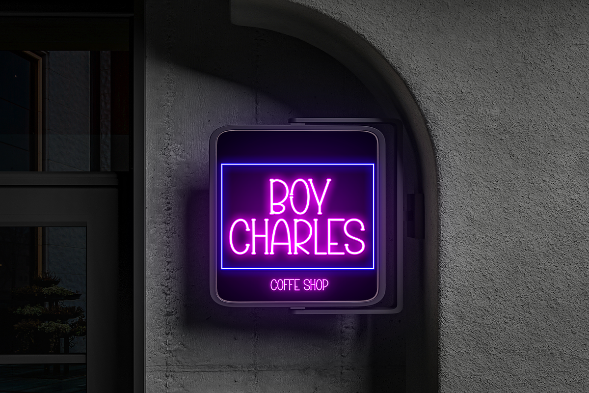 Neon Day | Script Font, a Script Font by Scratchones (Photo 5 of 8)